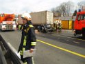 VU PKW unter LKW A 1 Rich Dortmund Koeln West AS Loevenisch P049